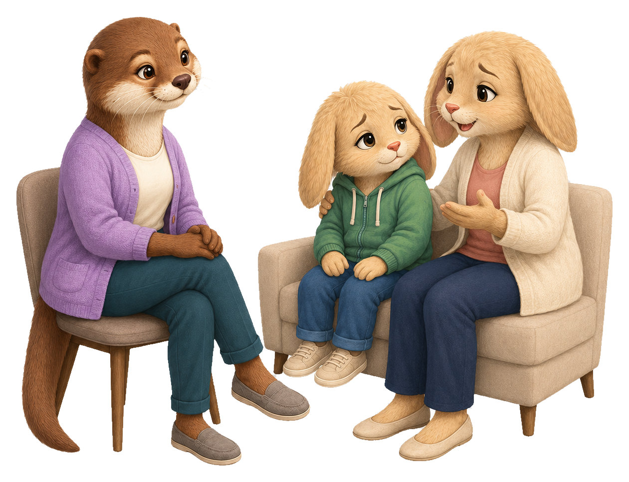 Loutre_06_famille